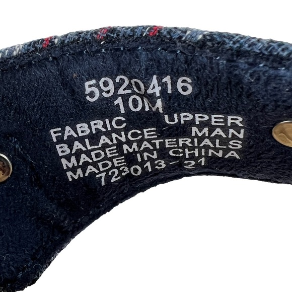 Minnetonka Blue Silverthorne Thong Slide Fabric And Leather Sandals Size 10M - Picture 3 of 14